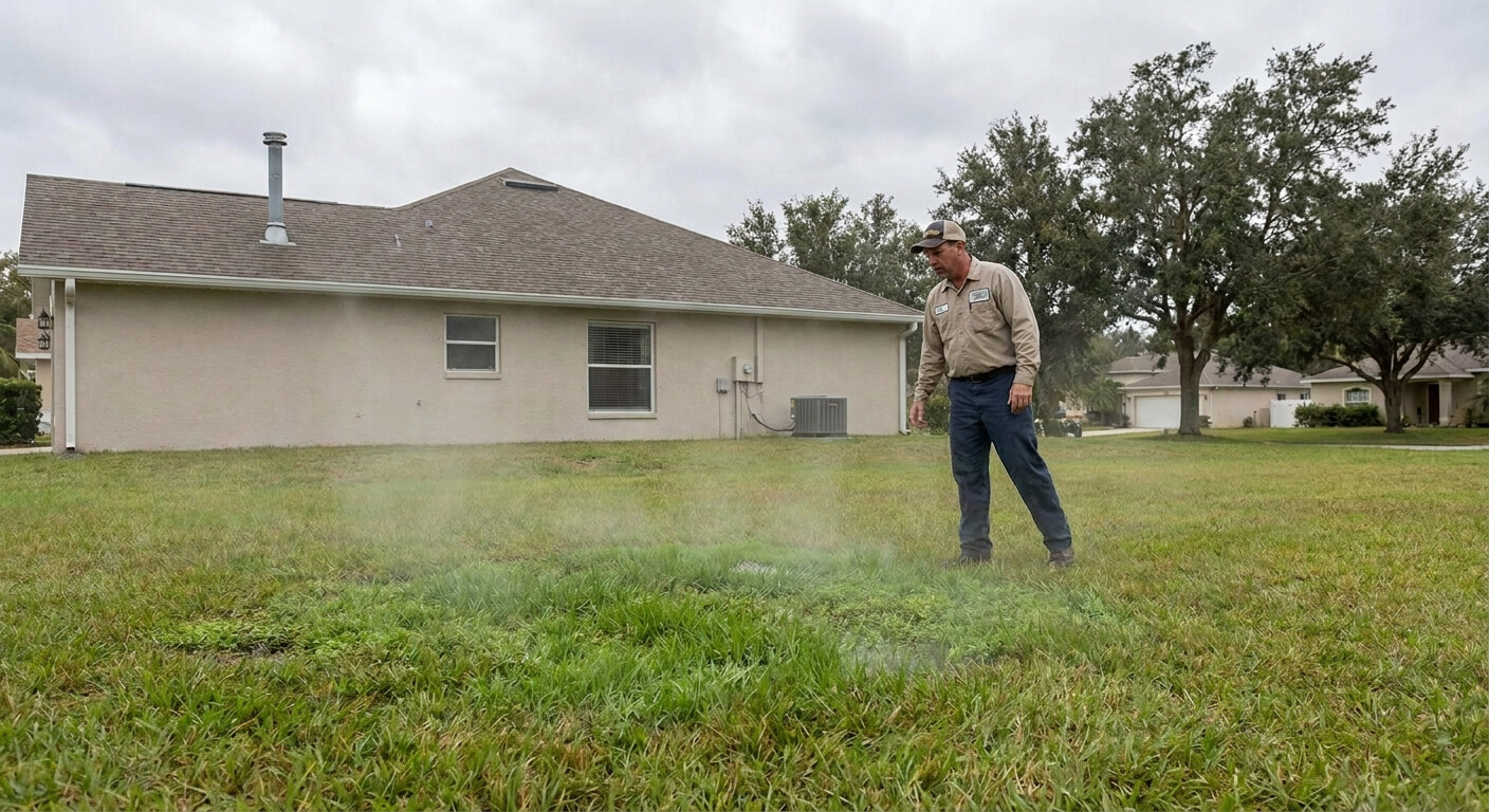 Septic system odor issues and solutions for Lakeland properties