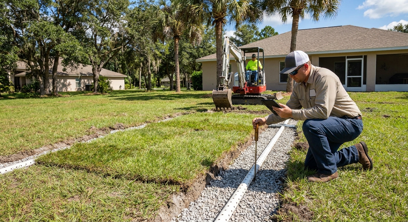 Should You Repair or Replace Your Lakeland Drain Field?