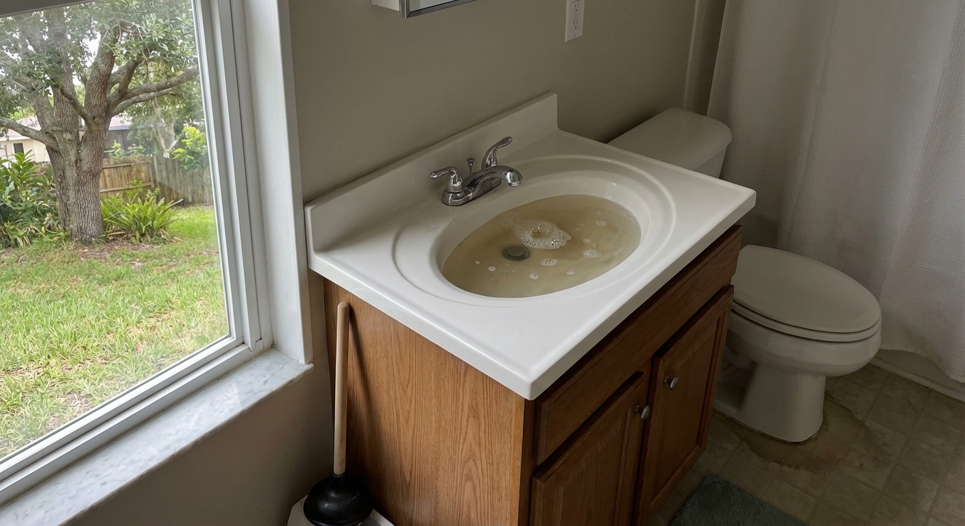 When Slow Drains Could Point to Septic Repairs in Lakeland