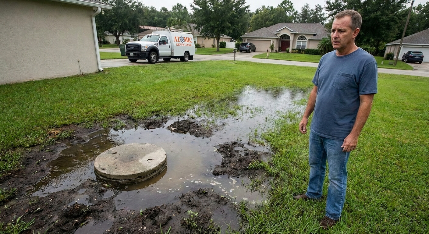 What to Do If Your Septic Tank in Lakeland Backs Up