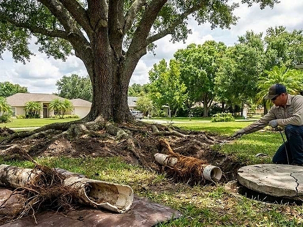 Can Tree Roots Damage Your Septic System in Lakeland?