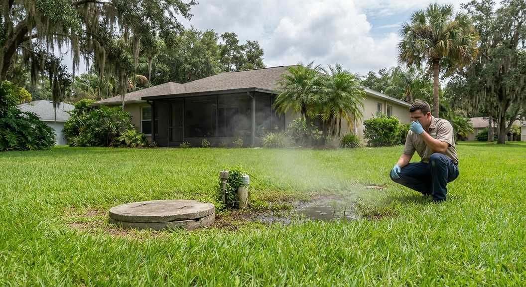 Strange Septic Smells Around Your Lakeland Property?